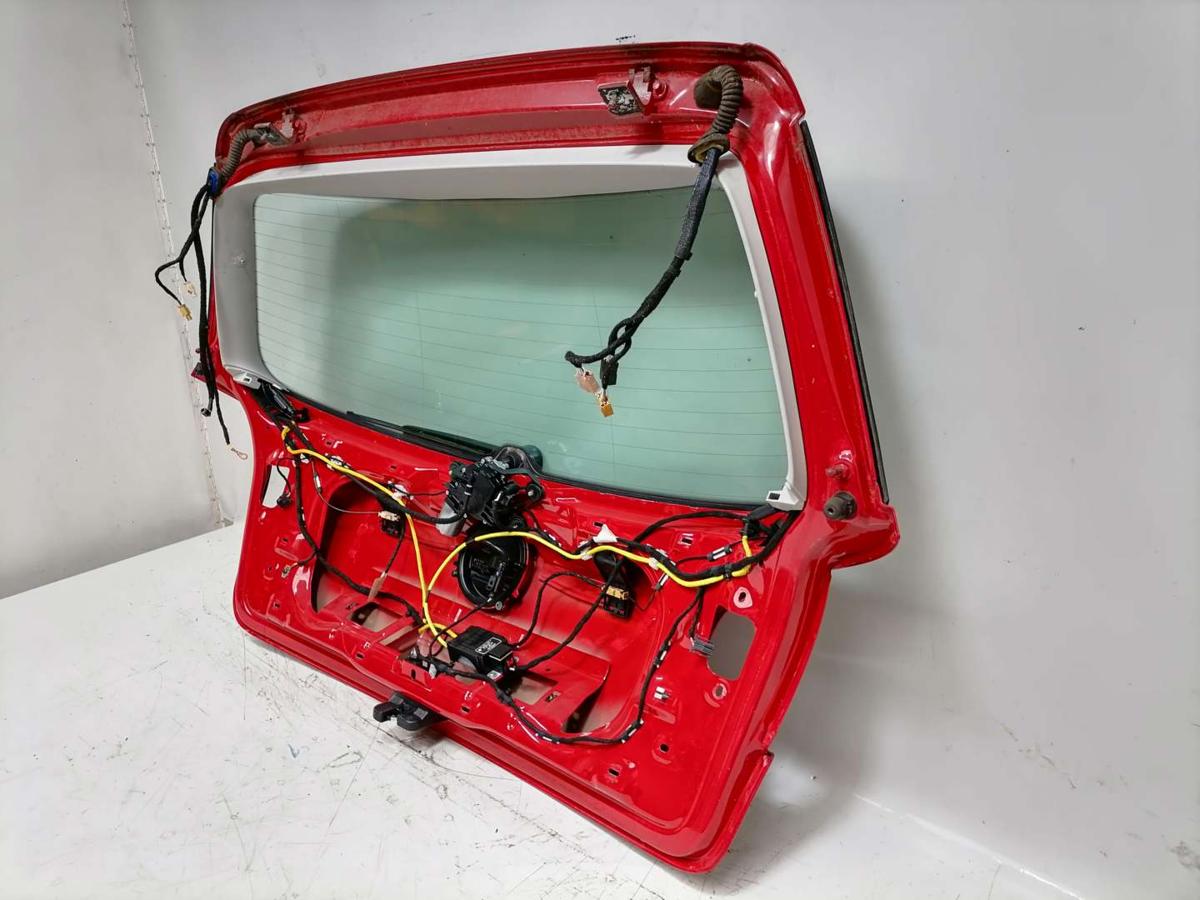 VW Golf V original Heckklappe mit Scheibe LY3D Tornadorot Fließheck BJ04